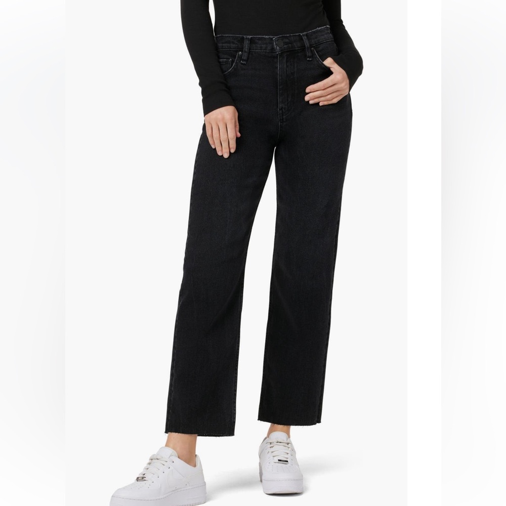 Hudson Remi High-Rise Straight-Leg Jeans (24)